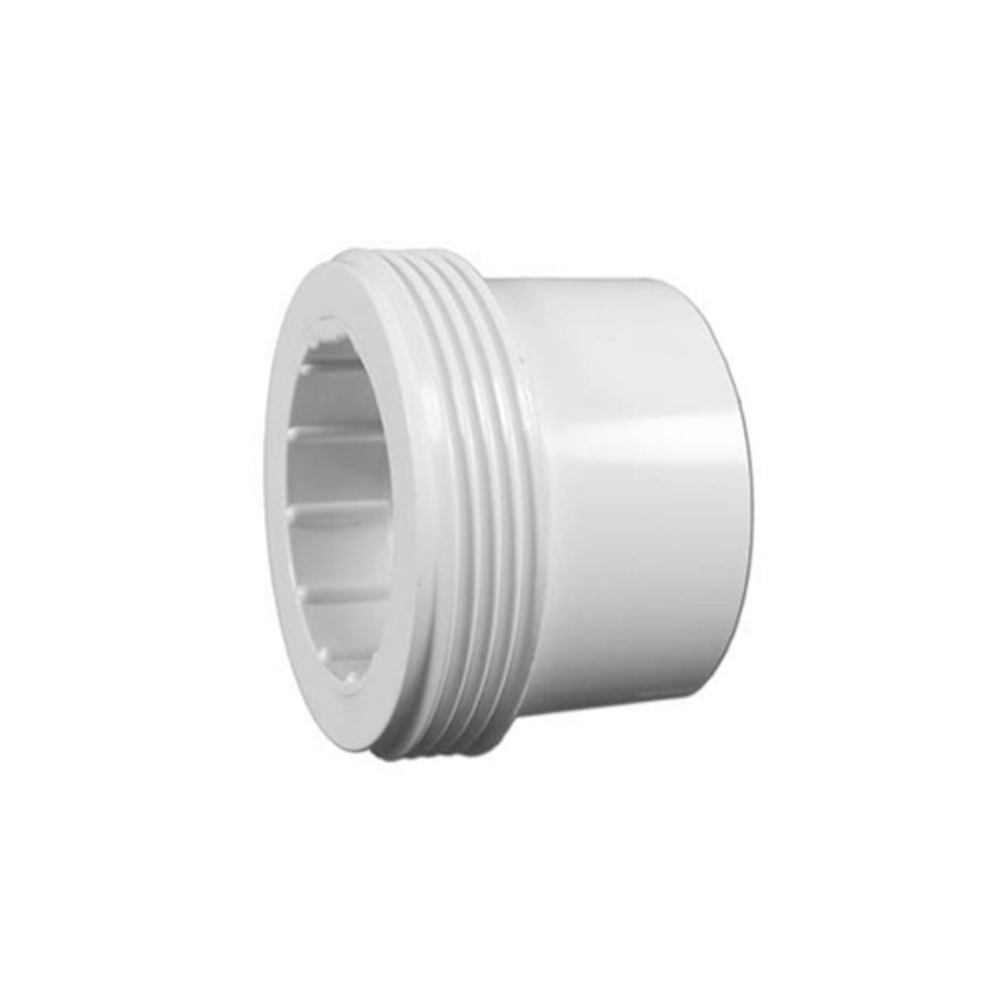 Tailpiece, Union, Aqua-Flo, 2"MBT x 2"S, No O-Ring Groove — Aqua-Flo by Gecko Part #91431350