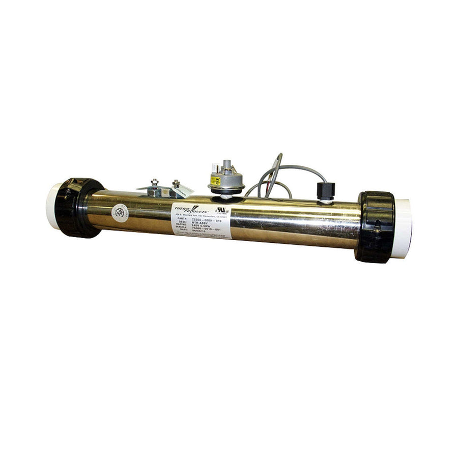 Heater Assembly, Value/2000LE, Generic, 5.5kW, 230V — HydroQuip Part #C2550-0809-TPS