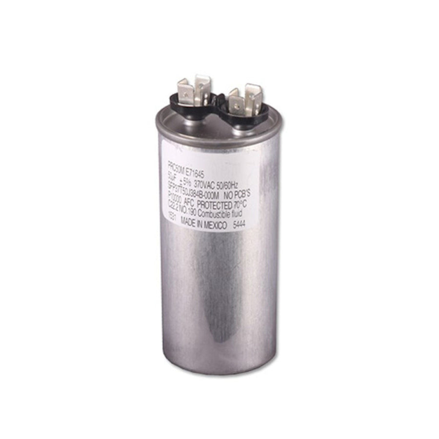 Capacitor, Motor Run, 370V, 50 MFD, 1-3/4" D x 3-3/4" L — US Seal Part #RD-50-370