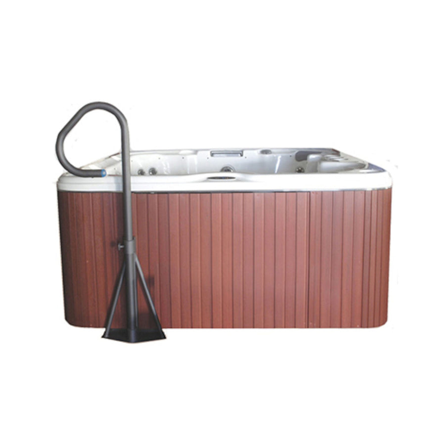 Hand Rail, Cover Valet, Swivel Undermount w/Base- 48" — Cover Valet Part #SPASIDELEDHAND