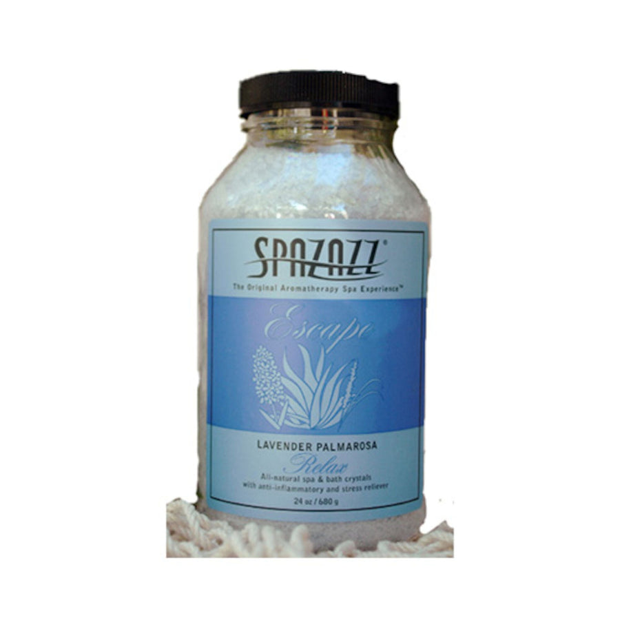 Escape Crystal & Elixir: Lavender Palmarossa - Relax 22oz — Spazazz Part #SZ107