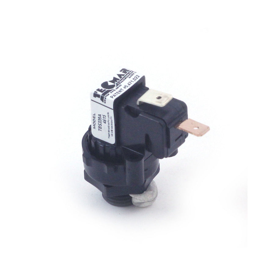 Air Switch, Tecmark, Latching, SPNO, 25A, Center Spout — Tecmark Part #TBS-339