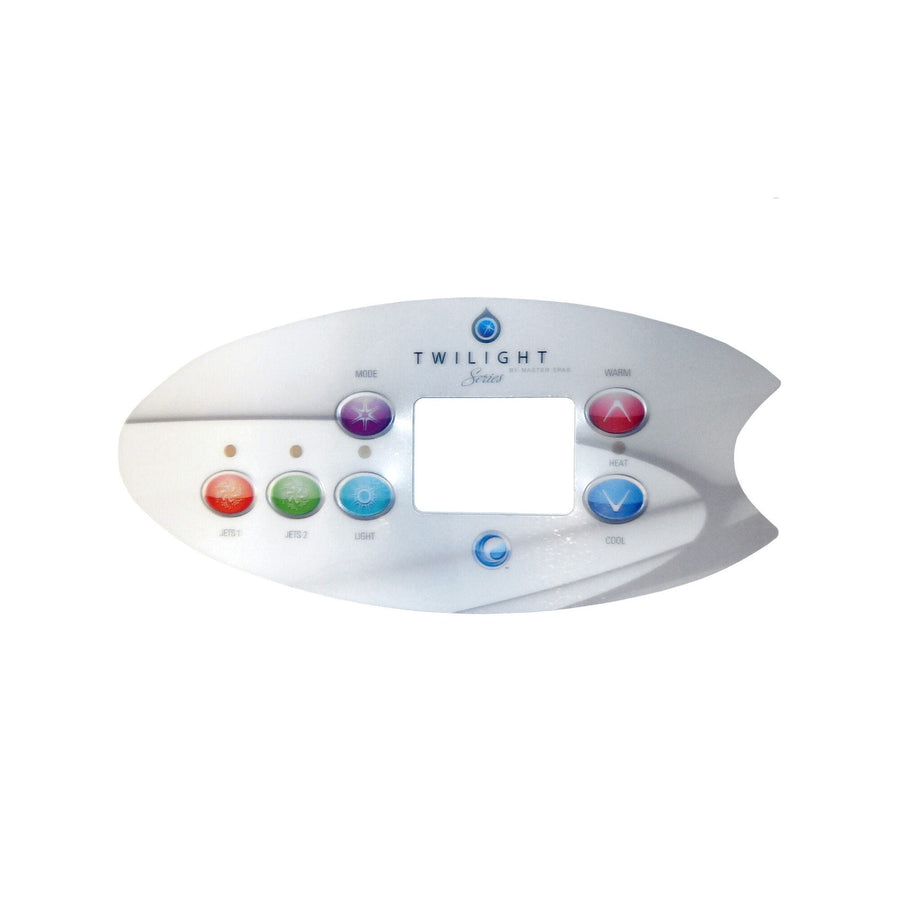 Overlay, Spaside, Master Spa, 6-Button — Master Spa Part #X509043
