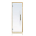 Prosaunas Prehung Clear Glass Sauna Door, Aspen Frame