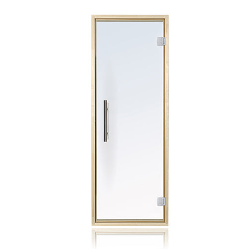 Prosaunas Prehung Clear Glass Sauna Door, Aspen Frame - view 2