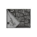 Rento Seat Cover, 100% Cotton, Coal Black, 24x20
