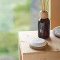 Rento Stone Aroma Diffuser with Bamboo Tray, White - view 3