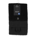 Rento Sauna Wash Mitten, Black, Terry Linen, Double-Lined, 6x9 - view 2