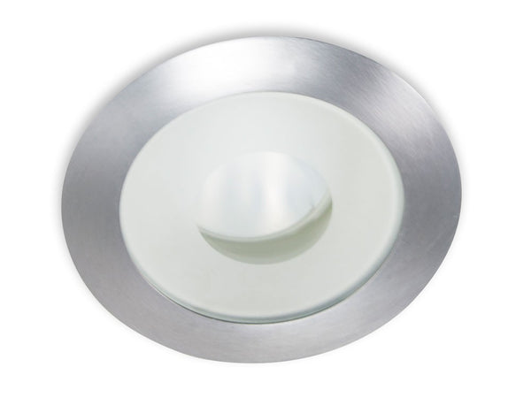 Bathology Steam Shower / Shower LED Light, Recessed, 5" Diameter Metal / Glass Lens - view 2