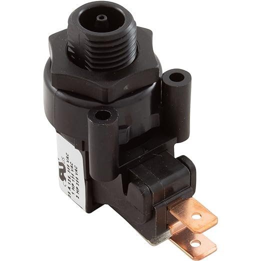 Air Switch, Tecmark, Latching, SPDT, 20A, Center Spout — Tecmark Part #TBS-301