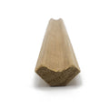 Prosaunas Sauna Wood, Inside Corner Trim, Cove Moulding, SI Profile - view 3