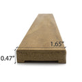 Prosaunas Sauna Wood, Door Trim Casing, UK Profile - view 6