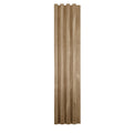 Prosaunas Sauna Wood, Thermally-Modified, Tongue & Groove, Fluted Slat, Wall Material - view 5
