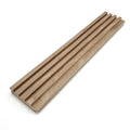 Prosaunas Sauna Wood, Thermally-Modified, Tongue & Groove, Fluted Slat, Wall Material - view 6