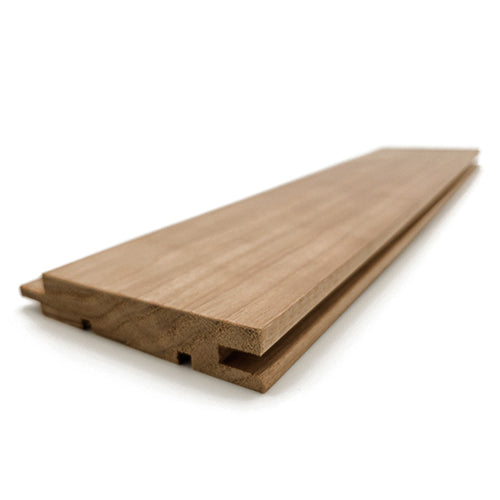 Prosaunas Sauna Wood, Thermally-Modified, Tongue & Groove, STS4 Profile, Nickel-Gap, Wall Material