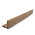 Prosaunas Sauna Wood, Outside Corner Trim, Angle Moulding, VA Profile