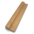 Prosaunas Sauna Wood, Thermally-Modified, Tongue & Groove, Large-Gap, Wall Material - view 6
