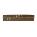 Prosaunas Sauna Wood, Thermally-Modified, Smooth 4 Sides Eased Edges, SHP Profile, Bench Material - view 8