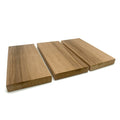 Prosaunas Sauna Wood, Thermally-Modified, Smooth 4 Sides Eased Edges, SHP Profile, Bench Material - view 3