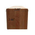 Prosaunas Sauna Wood, Thermally-Modified, Smooth 4 Sides Eased Edges, SHP Profile, Bench and Support Material - view 7