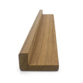 Prosaunas Sauna Wood, Outside Corner Trim, Angle Moulding, VA Profile - view 4